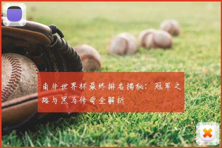 南非世界杯最终排名揭秘：冠军之路与黑马传奇全解析